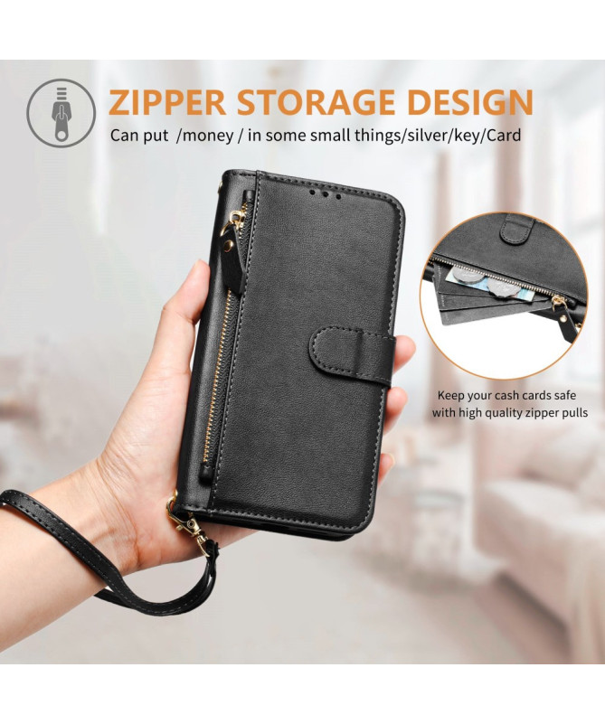 ELEGANTO - Housse OnePlus 13 Portefeuille Multifonction