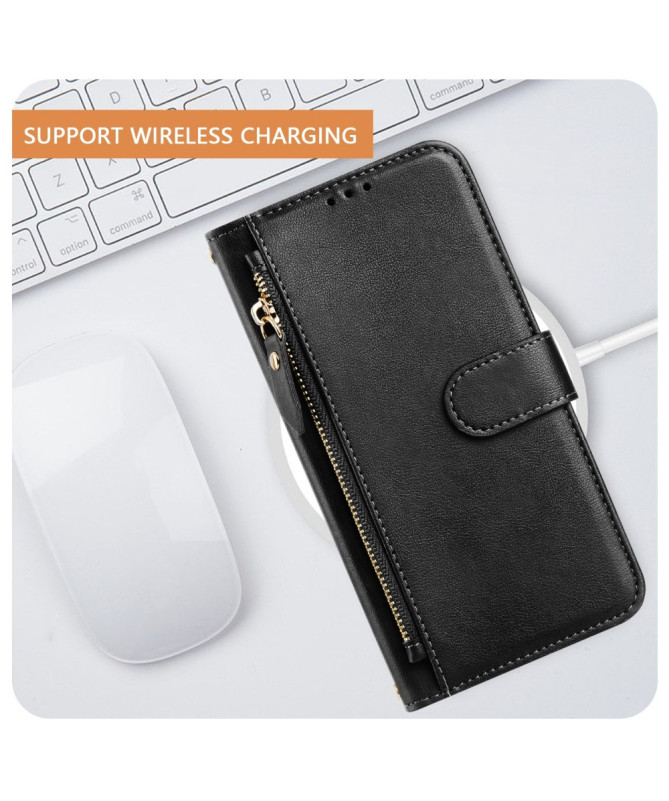 ELEGANTO - Housse OnePlus 13 Portefeuille Multifonction