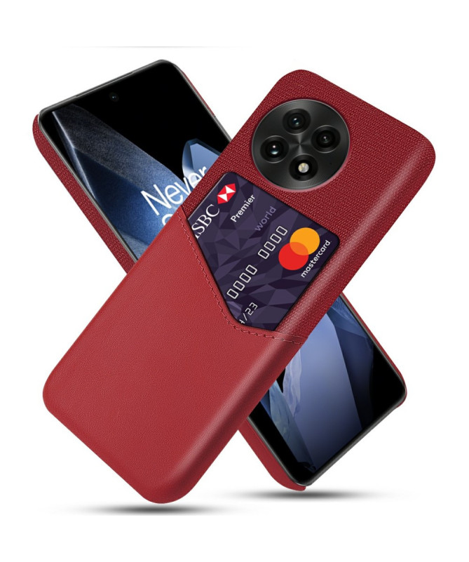 TÄCKA - Coque OnePlus 13 Texture Tissu et Porte-carte