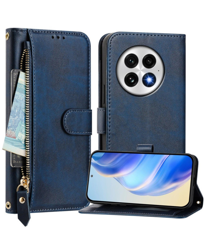 ELEGANTO - Housse OnePlus 13 Portefeuille Multifonction