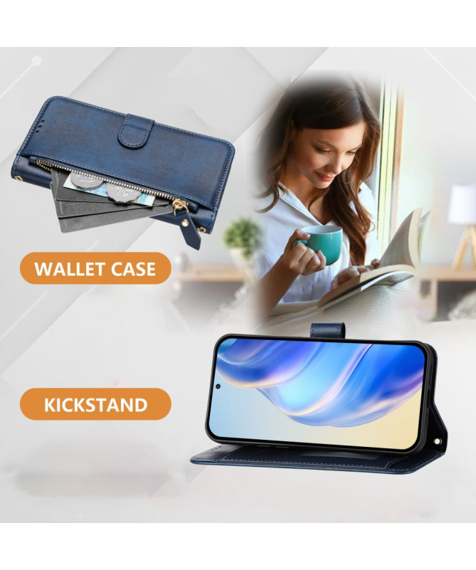 ELEGANTO - Housse OnePlus 13 Portefeuille Multifonction