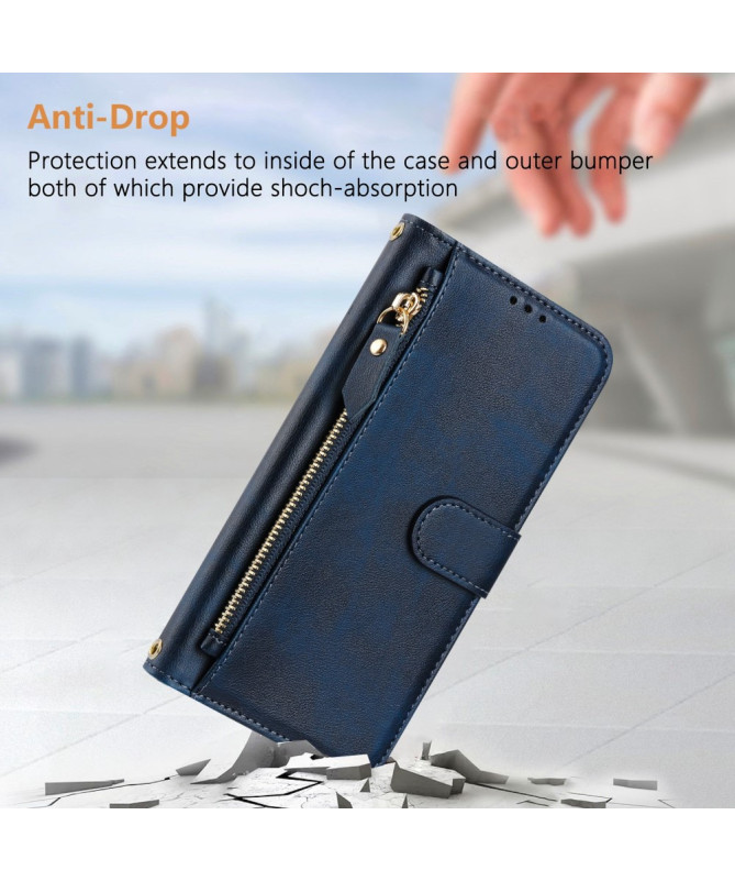 ELEGANTO - Housse OnePlus 13 Portefeuille Multifonction