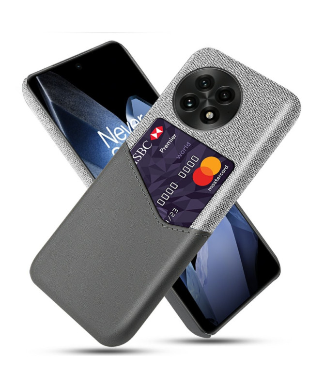 TÄCKA - Coque OnePlus 13 Texture Tissu et Porte-carte