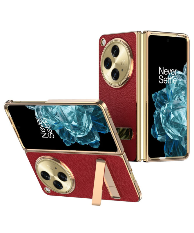 ELITECASE - Coque OnePlus Open avec Support et Film en Verre Trempé