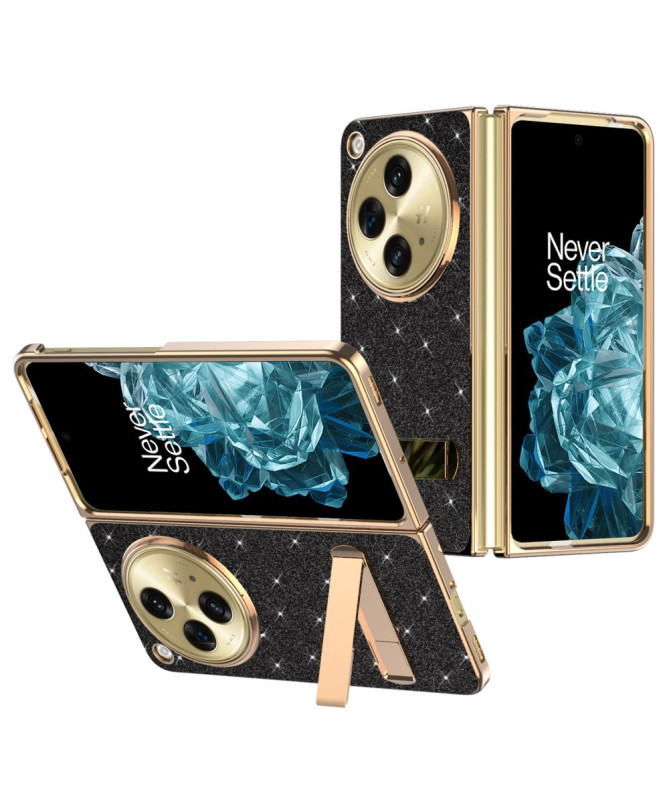 GLIMRAKE - Coque OnePlus Open Scintillante avec Support