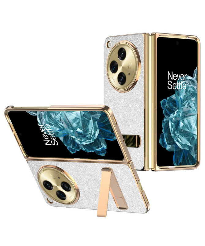GLIMRAKE - Coque OnePlus Open Scintillante avec Support