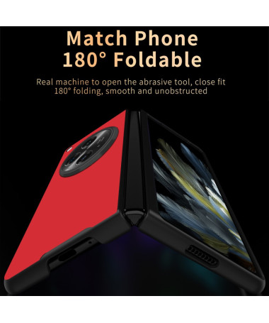 Lytik - Coque Litchi Texture pour OnePlus Open Rouge - photo 7