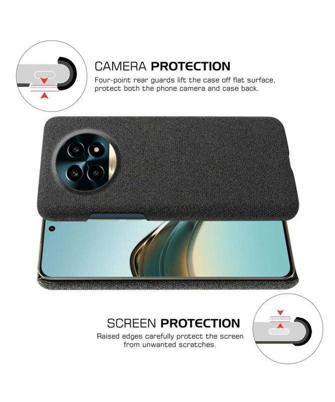 TYGGRON - Coque Realme 13 Pro 5G / 13 Pro Plus 5G en Tissu