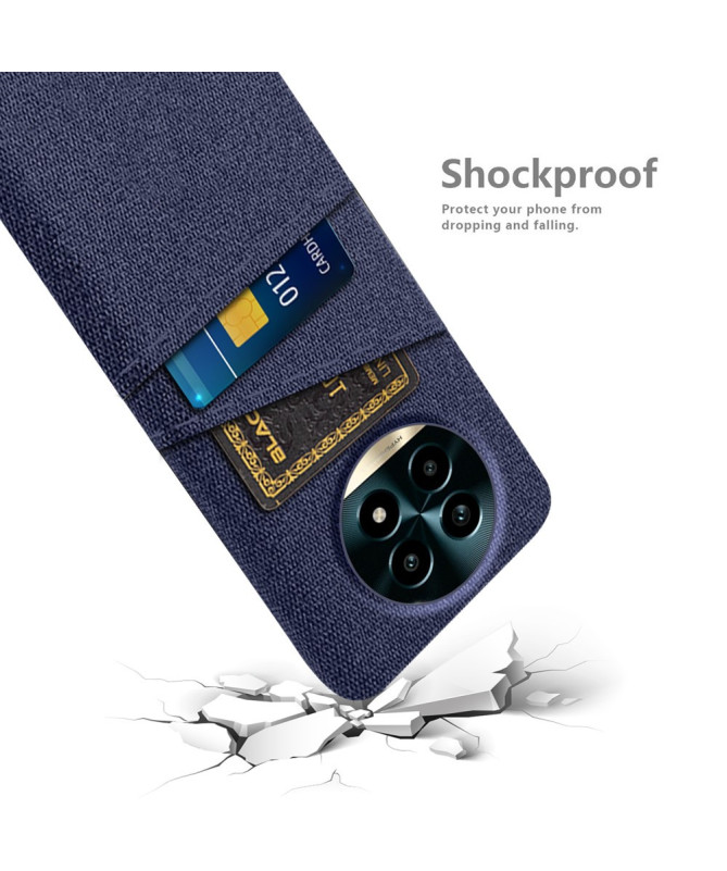 KORTHA - Coque Realme 13 Pro 5G / 13 Pro Plus 5G en Tissu avec Double 