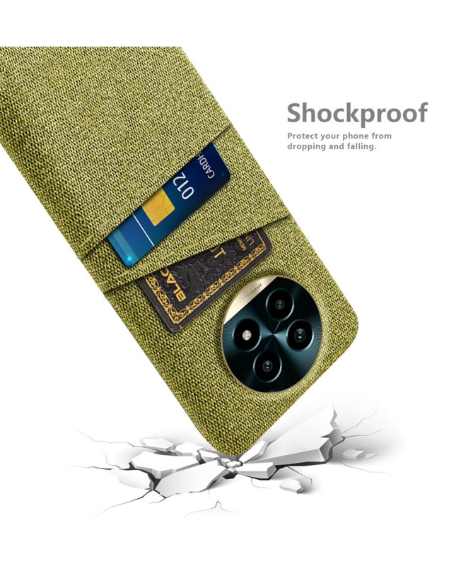 KORTHA - Coque Realme 13 Pro 5G / 13 Pro Plus 5G en Tissu avec Double 