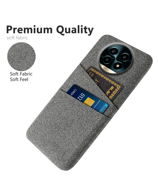 KORTHA - Coque Realme 13 Pro 5G / 13 Pro Plus 5G en Tissu avec Double 