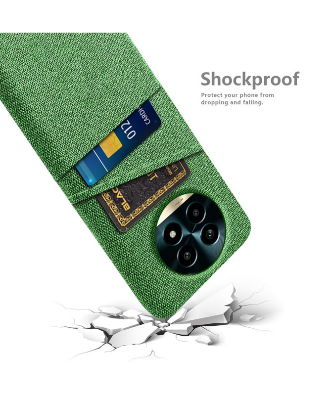 KORTHA - Coque Realme 13 Pro 5G / 13 Pro Plus 5G en Tissu avec Double 