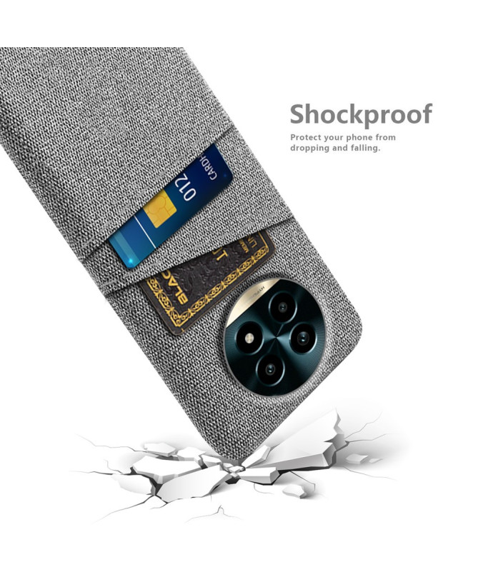 KORTHA - Coque Realme 13 Pro 5G / 13 Pro Plus 5G en Tissu avec Double 