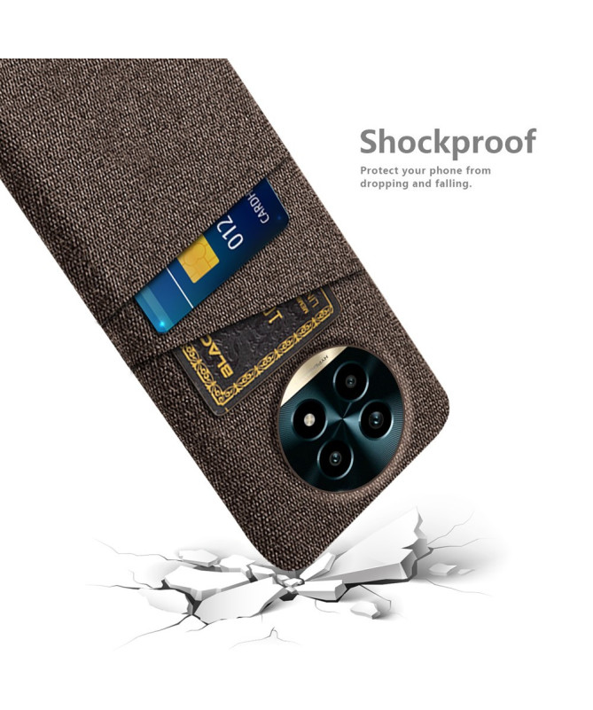 KORTHA - Coque Realme 13 Pro 5G / 13 Pro Plus 5G en Tissu avec Double 