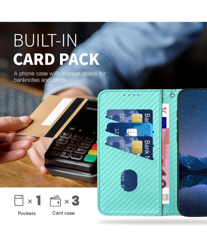 FIBRUSK - Étui Realme 13 Pro 5G / 13 Pro Plus 5G Fibre de Carbone