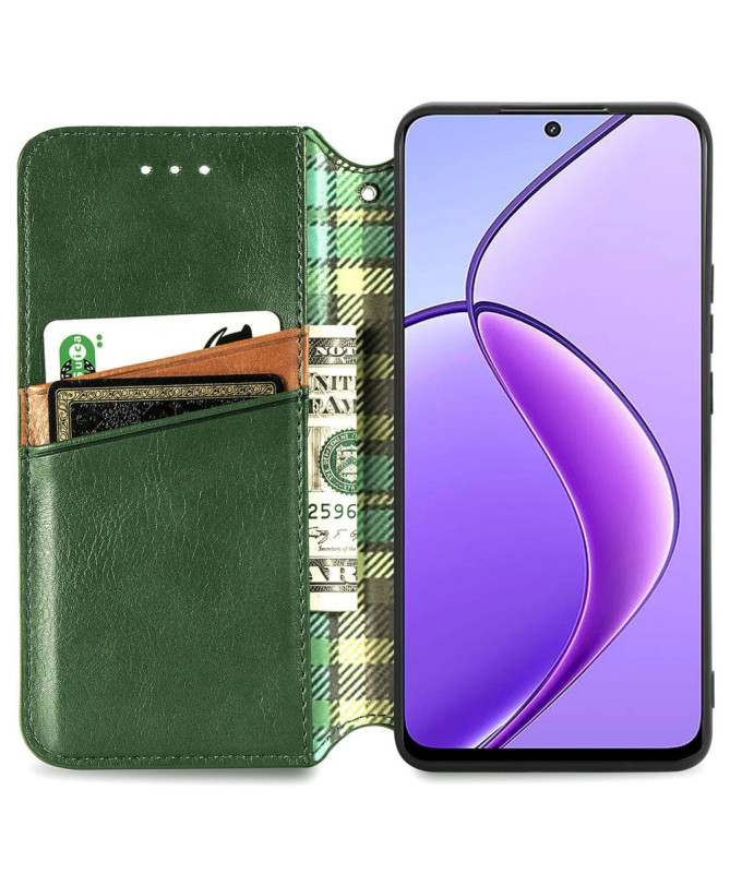 FJORVIK - Housse Realme 13 Pro 5G / 13 Pro Plus 5G Rabat Géométrique