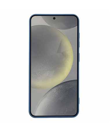 LINDVIK - Coque Samsung Galaxy S25 - Protection Douce et Anti-Rayures Bleu marine - photo 6
