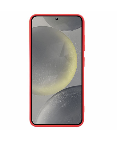 LINDVIK - Coque Samsung Galaxy S25 - Protection Douce et Anti-Rayures Rouge - photo 22