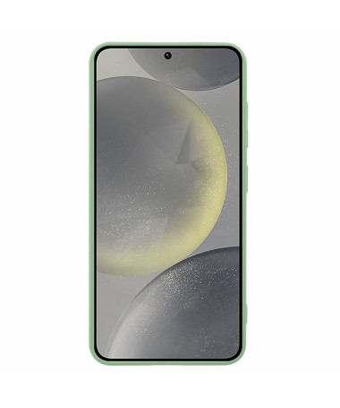 LINDVIK - Coque Samsung Galaxy S25 - Protection Douce et Anti-Rayures Vert clair - photo 35