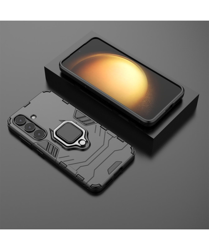 RINGGARD - Coque Samsung Galaxy S25 Protection avec Anneau