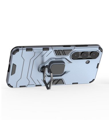 RINGGARD - Coque Samsung Galaxy S25 Protection avec Anneau Bleu marine - photo 6