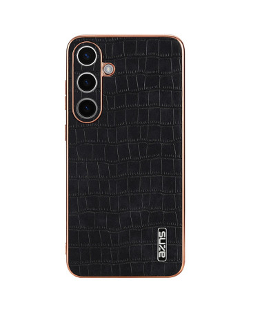 Titelik - Coque Samsung Galaxy S25 Crocodile Noir - photo 2
