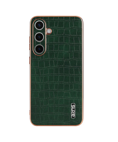 Titelik - Coque Samsung Galaxy S25 Crocodile Vert foncé - photo 6