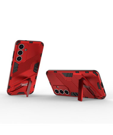 STRIKTA - Coque Samsung Galaxy S25 Résistante avec Support Rouge - photo 10