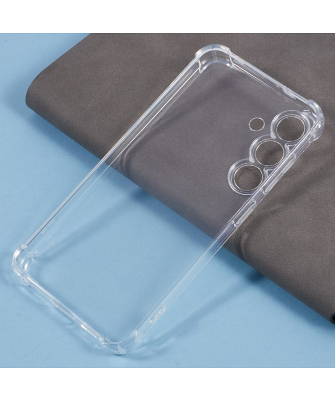 TRELKA - Coque Samsung Galaxy S25 Transparente Angles Renforcés