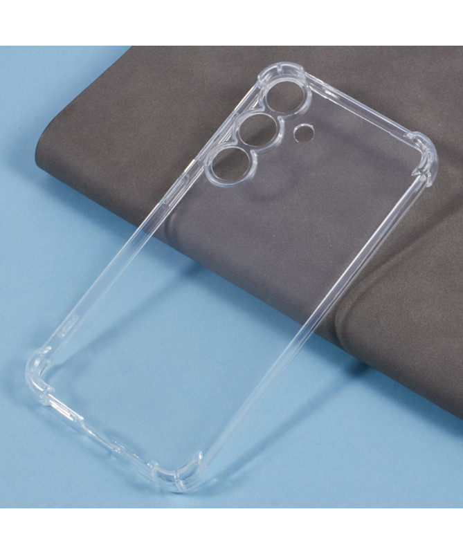 TRELKA - Coque Samsung Galaxy S25 Transparente Angles Renforcés