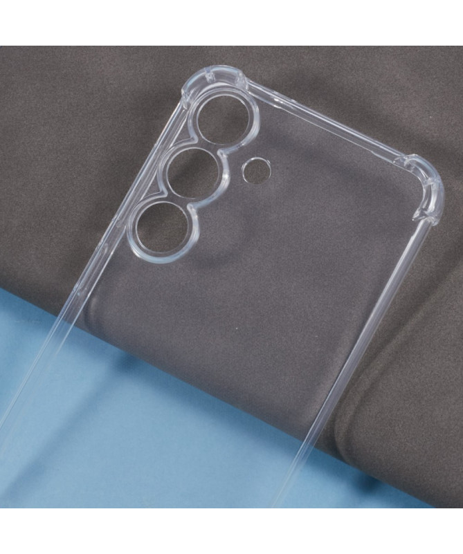 TRELKA - Coque Samsung Galaxy S25 Transparente Angles Renforcés