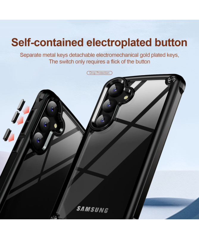 Guardex - Coque Samsung Galaxy S25 avec cadre d'objectif