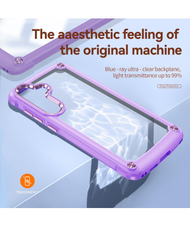Guardex - Coque Samsung Galaxy S25 avec cadre d'objectif Violet - photo 14
