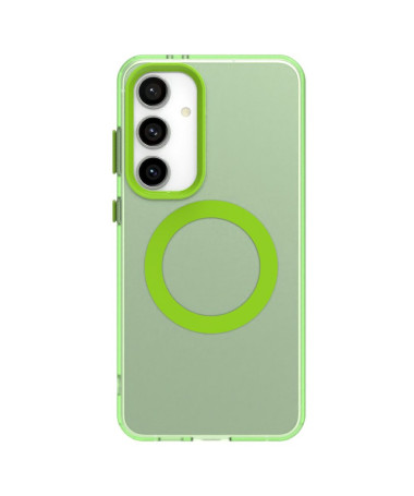 Candy - Coque Samsung Galaxy S25 Transparente Compatible MagSafe Vert clair - photo 25