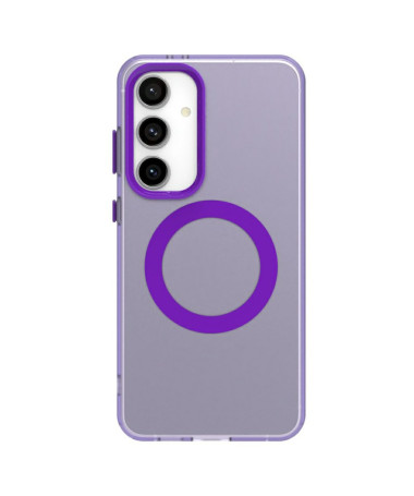 Candy - Coque Samsung Galaxy S25 Transparente Compatible MagSafe Violet - photo 30