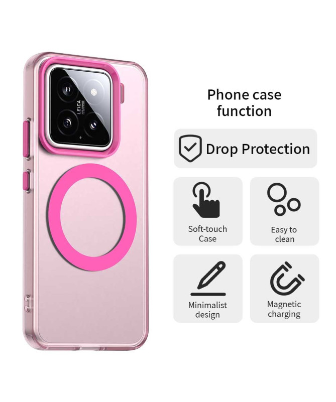 Candy - Coque Xiaomi 15 Transparente Compatible MagSafe
