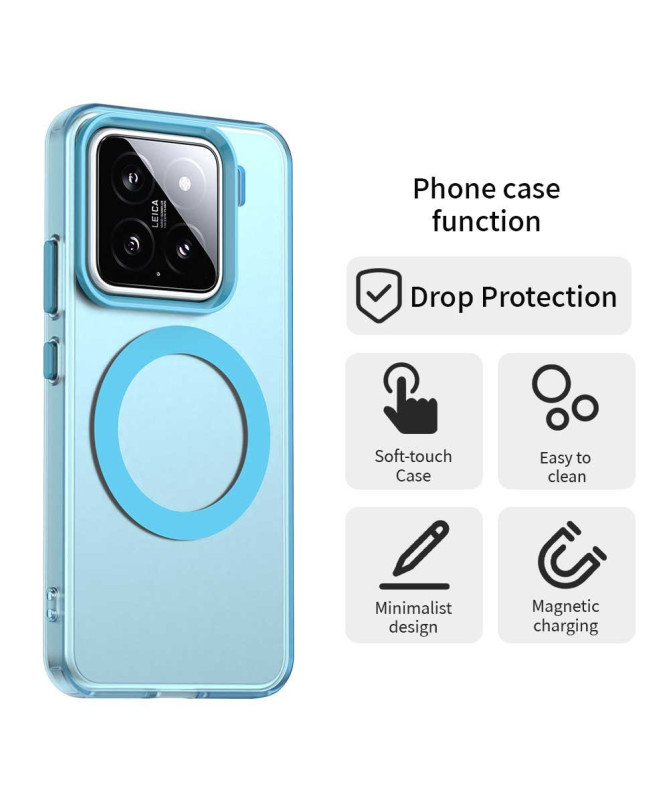 Candy - Coque Xiaomi 15 Transparente Compatible MagSafe
