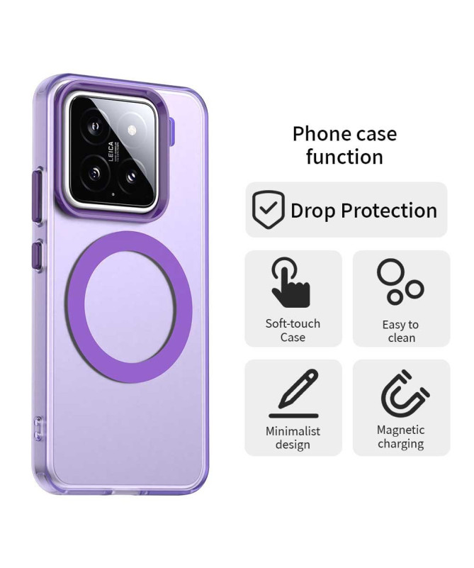 Candy - Coque Xiaomi 15 Transparente Compatible MagSafe