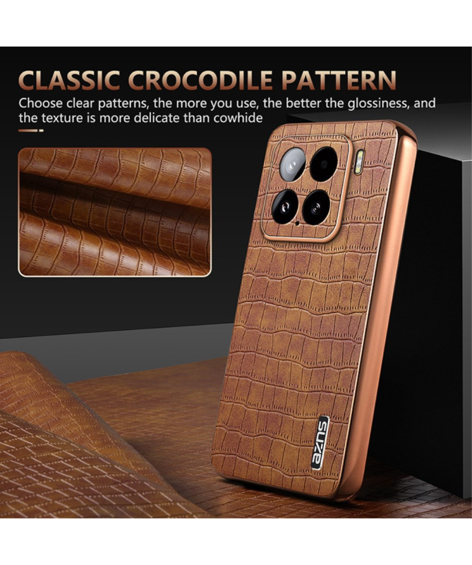 Titelik - Coque Xiaomi 15 Crocodile