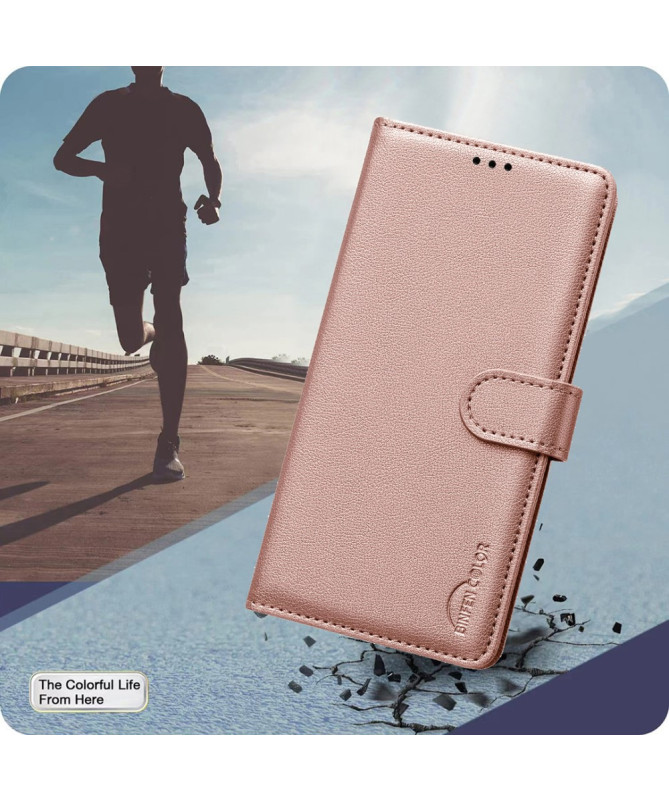 BF32 - Housse Xiaomi 15 Porte-Cartes en Simili Cuir