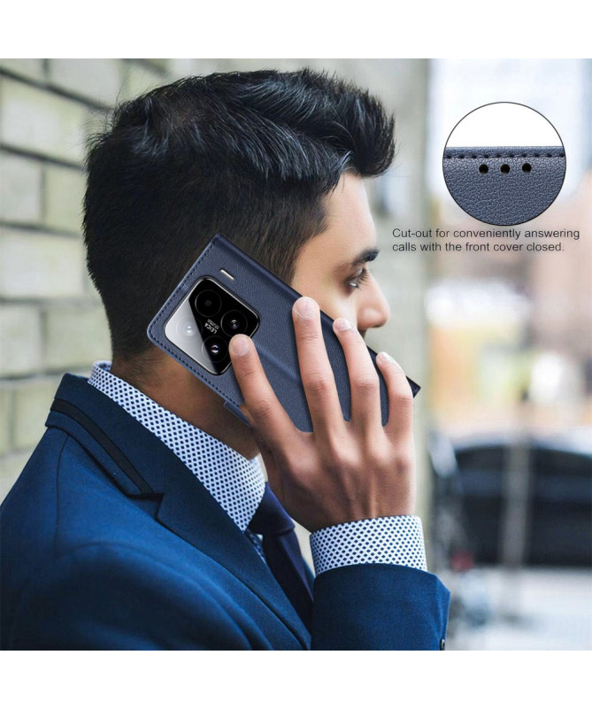 BF32 - Housse Xiaomi 15 Porte-Cartes en Simili Cuir