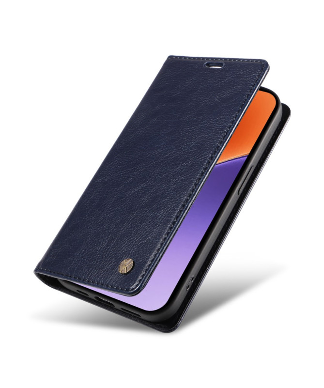 Volgren - Étui en Simili Cuir Magnétique pour Xiaomi 15