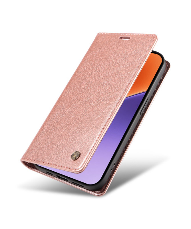 Volgren - Étui en Simili Cuir Magnétique pour Xiaomi 15