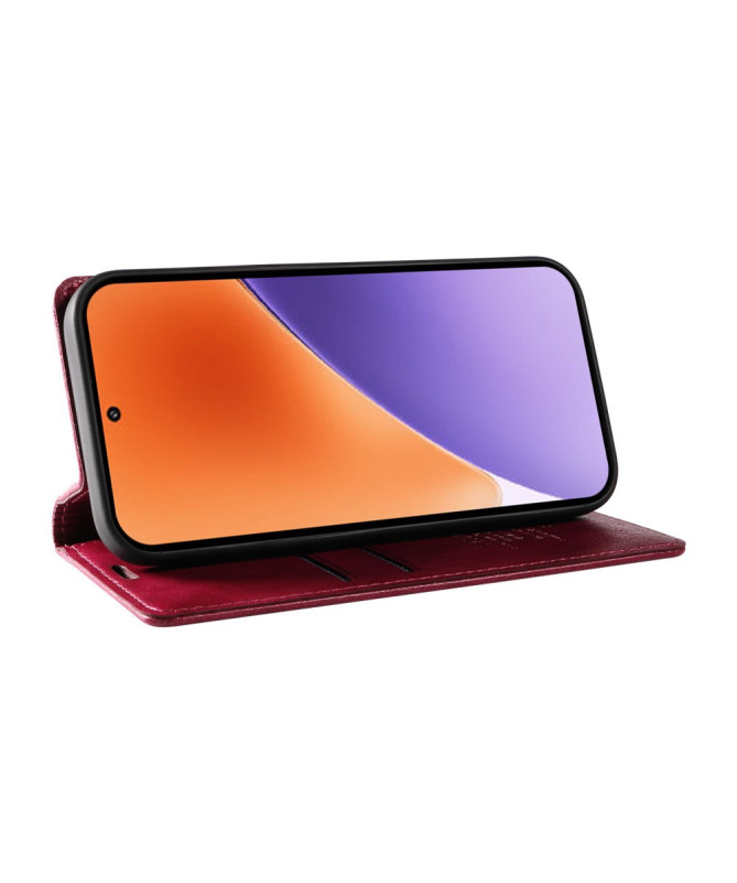 Volgren - Étui en Simili Cuir Magnétique pour Xiaomi 15