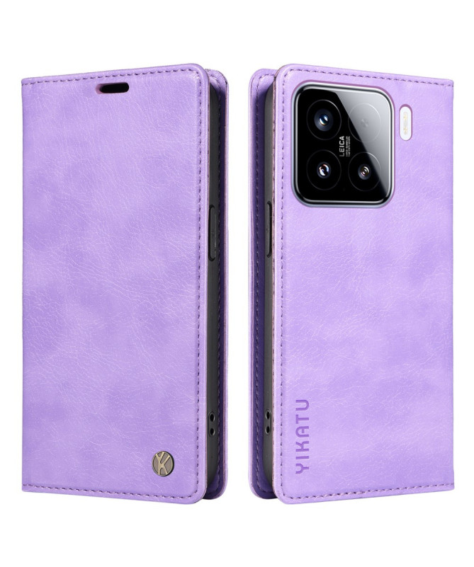 Volgren - Étui en Simili Cuir Magnétique pour Xiaomi 15