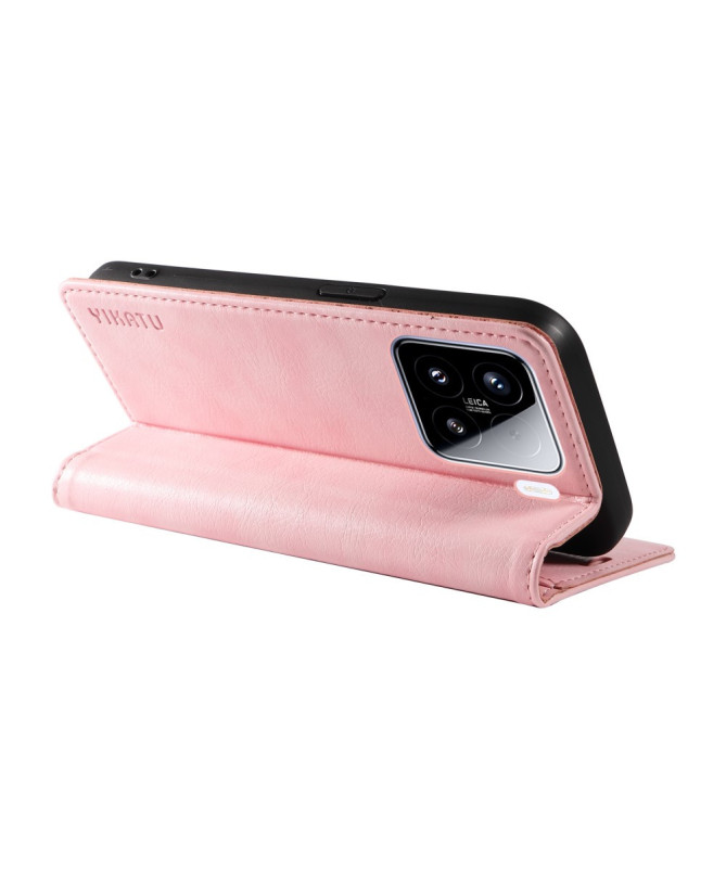 Volgren - Étui en Simili Cuir Magnétique pour Xiaomi 15
