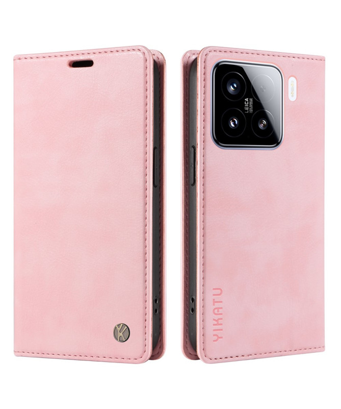 Volgren - Étui en Simili Cuir Magnétique pour Xiaomi 15