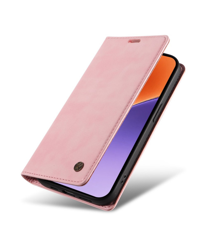 Volgren - Étui en Simili Cuir Magnétique pour Xiaomi 15