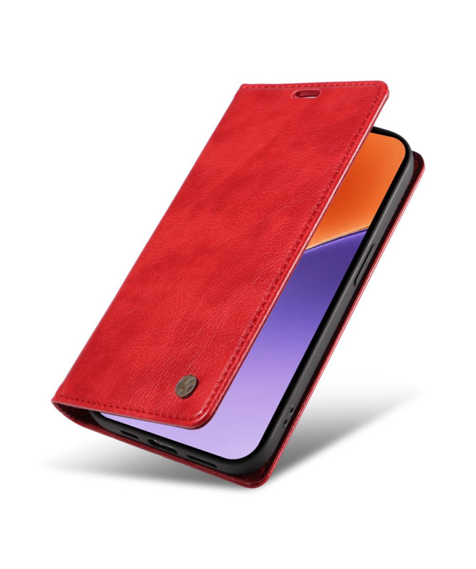 Volgren - Étui en Simili Cuir Magnétique pour Xiaomi 15