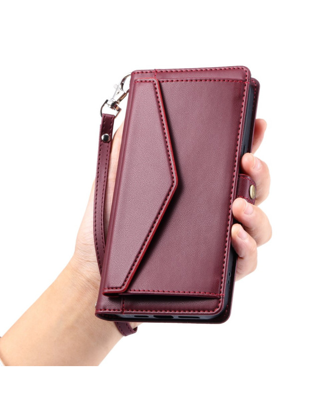Väska - Housse Portefeuille avec Bandoulière pour Xiaomi 15